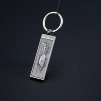 China 1.5mm 2mm Personalized Engraved Stainless Steel Keychains Innovative Souvenir on sale