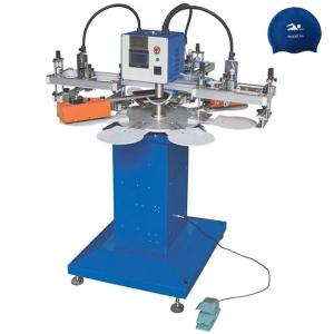 China Semiautomatic 250kg Flat Screen Printing Machine for Silicone Swimming Cap supplier