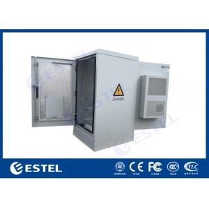 China 500W IP55 Double Door Outdoor Telecom Cabinet Single Wall With Insulation wholesale