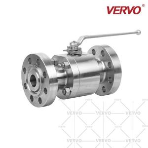 China 316l Stainless Steel Floating Ball Valve DN50 1500LB Flange Hard Seal Manual High Pressure Fixed supplier