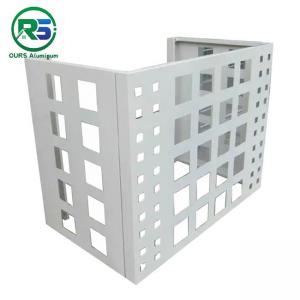 China Colorful Air Conditioner Vent Louver With Interior And Exterior Wall supplier