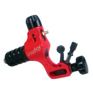 Pro Prodigy Rotary Tattoo Machine Gun Liner and Shader Red Color