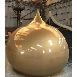 China Golden Mosque Dome Designs Construction Detals Custom Made In China supplier