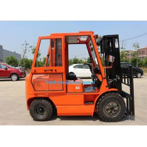 China 3.0T Counterbalance Forklift FD30T , Manual Diesel Forklift With 1200 Longfork supplier