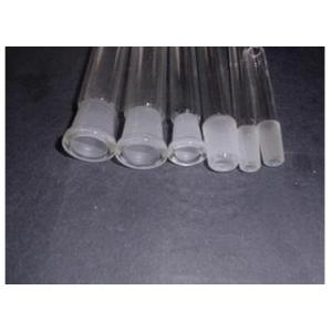 China high quality standard quartz glass  female joint  and male  joint wholesale