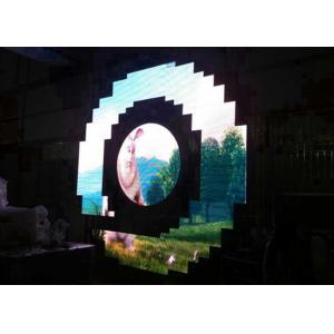 China Night Club p3 Curved LED Screen Bar Special Shape Video Super Clear Vision supplier