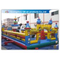 China Funny Giant Inflatable Amusement Park Happy Family Bouncy House on sale