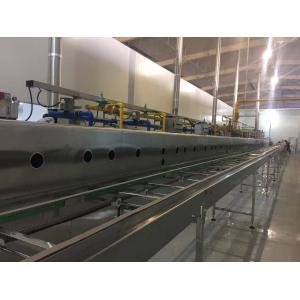 304 Stainless Steel Straight Pan Conveying Slat Chain Conveyor