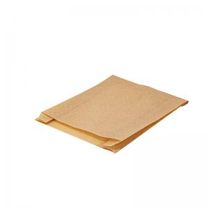 Brown Kraft Paper Packing Bags Compostable For Chips Snack Cookie
