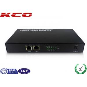 China Intelligent Fiber To Ethernet Media Converter 10/100/1000M Single Mode multimode supplier