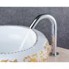 Round Cold Hot Water 10 NM Auto Shut Off Bathroom Faucets