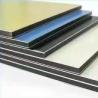 China 3mm PE Aluminum Composite Panel Jazz White Fireproof Weatherproof wholesale