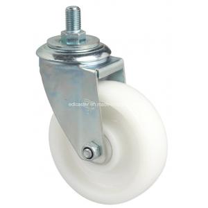 Threaded Swivel Po Caster 6435-06 with 200kg Maximum Load Zinc Plated Medium 5" by Edl