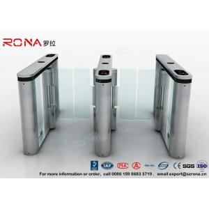 China Anti - Collision Walk Through Swing Barrier Gate Bus Station Card Reader System supplier