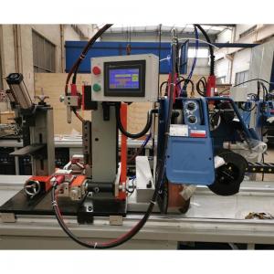 Automatic Gas 6 Sides Warehouse Upright Storage Rack Beam Welding Machine