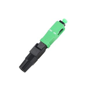 China Blue SC UPC Field Installable Fiber Optic Fast Connectors For WAN LAN supplier