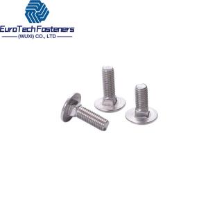 Mushroom Head Square Neck Bolts Carriage Bolt Din 603 Iso 8677 A4-70 8x20 M6 M5 M16 M12 M10x100