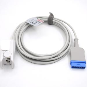 China Dash 2000/3000 reutilizable Compatible GE 11Pin Solar 8000/8000M Para adultos, el sensor de clips para dedos es el sensor SpO2 supplier