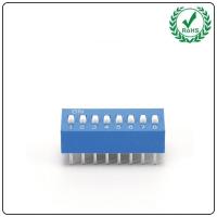 China 24VDC 8 Position Slide Type DIP Switch ,25mA on sale