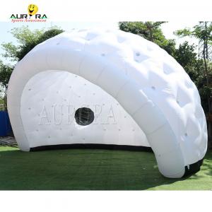 China Large Events Camping Outdoor Inflatable Igloo Dome Tent Customized supplier