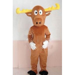 China Costume animal de mascotte d'adultes de renne fait sur commande de Brown wholesale