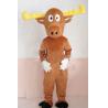 Custom Adults Brown Reindeer Animal Mascot Costume