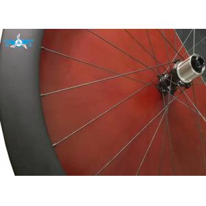 Carbon Fiber Road Bicycle Wheels Rim RT 700C Super Light Tubeless / Tubular Customized