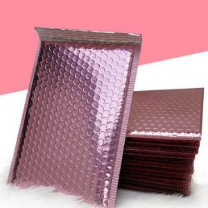 China Shiny Metallic Bubble Mailers , Aluminium Foil Holographic Bubble Mailers supplier