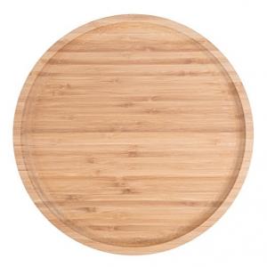 China Hot sale bamboo wood food serving tray plate supplier