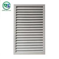 China Building Decorative Aluminum Sun Shade Louvers Interior Or Exterior Wall Blinds on sale