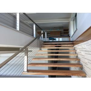 Energy Conservation Stainless Steel Wire Fence , Stainless Stair Railing Corrosion Resistance