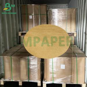 China 70gsm Strong Tensile Strength Brown Kraft Cement Sack Paper Rolls supplier