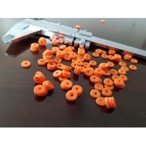 China Orange Soft Silicone sponge Gasket Industrial Grade Smooth Surface wholesale