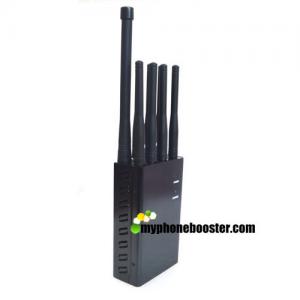 Global Used 8 Bands 4w Cell Phone Signal Jammer Blocker  Block GSM 3G 4G LTE Lojack Wifi GPS UHF VHF RF Signal DC12V
