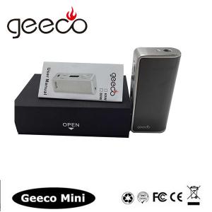 Wholesale Hottest Zero Mini Box Mod Electronic Cigarette Geeco Zero Mini Mod Vaporflask 60