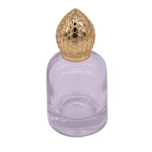 China 22*41mm Metal Cap Perfume Cover For Crystal Perfume Bottle , Free Design supplier