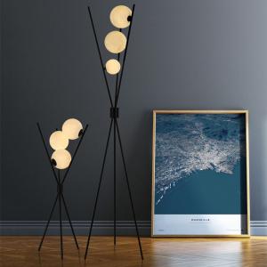 China Nordic Post-modern Floor Lamp 3D Printing Moon Led Lamps for Living Room nordic led floor lamp(WH-MFL-119) supplier