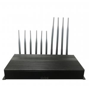 3G 4G 5G 10 Bands Cell Phone And Wifi Jammer Stationary Omnidirectional Antennas