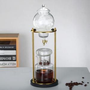 China 6 and 8 cups Borosilicate Glass Cold Brew Dutch Coffee Maker Iced Coffee Maker supplier