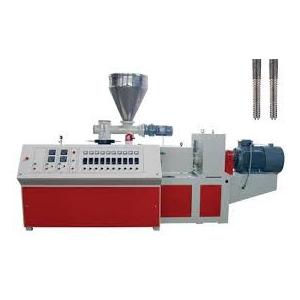 Flexible Pipe Making Machines With Conical Twin Screw High Frequency