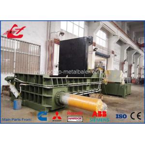 China Heavy Duty Copper Tubes Stainless Steel Pipes Scrap Metal Compactor Baling Press 74kW supplier