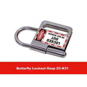 Hardened Steel Rust Proof Coating Butterfly Safety Lockout Hasp