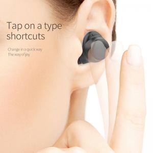 A orelha Handsfree dos fones de ouvido do esporte de Tws do fone de ouvido do rádio de Bluetooth 5,0 do Hestia telefona à caixa dos fones de ouvido de Earbud dos auriculares de Earbuds para o telefone