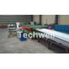 China Aluminium Corrugated Sheet Roof Roll Forming Machine High Speed 10-15m / Min wholesale