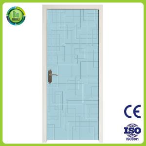 China Waterproof WPC Bathroom Door ,  SGS Certified Plain Wood Internal Doors supplier