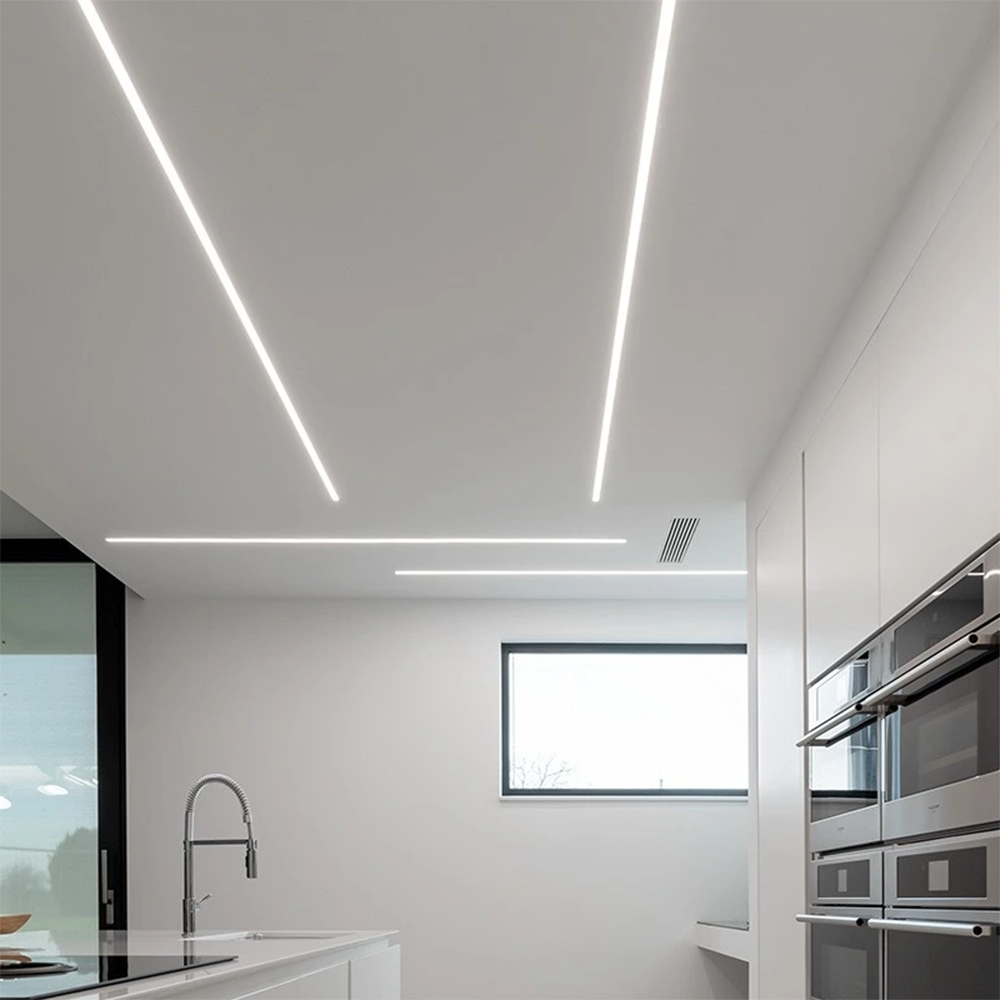 China 6063 T5 LED Mounting Profile with T5 Heatsink Design for High-Density Strips up to 18W/m and PCB Width up to 24.0mm wholesale