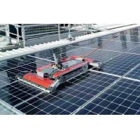 China Rooftop Solar Panel Cleaning Robot Battery Powered Dry/Water Mode Photovoltaic Solar Cleaning Robot on sale