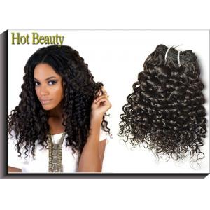 China 6A Brazilian Virgin Human Hair Curly Wave True To Lengrh , Prompt Delivery supplier