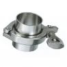 China ISO 2852 Sanitary Stainless Steel Tri Clamp Fittings , Pipe Clamp Coupling For Food Industry wholesale