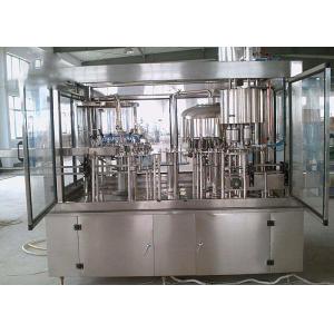 5000 KG 32 Pcs Filling Head 5.6KW Milk Bottling Plant
